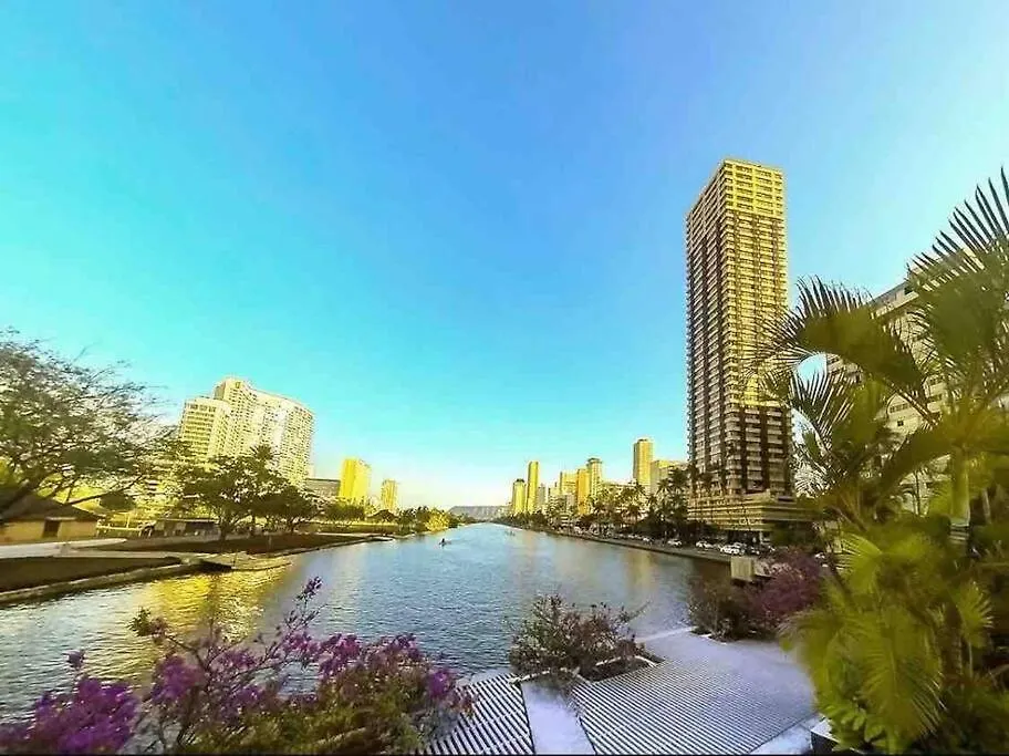 *Rarelayout*2Qn Beds*Great For Groups,Friends,Wakiki Honolulu Appartamento